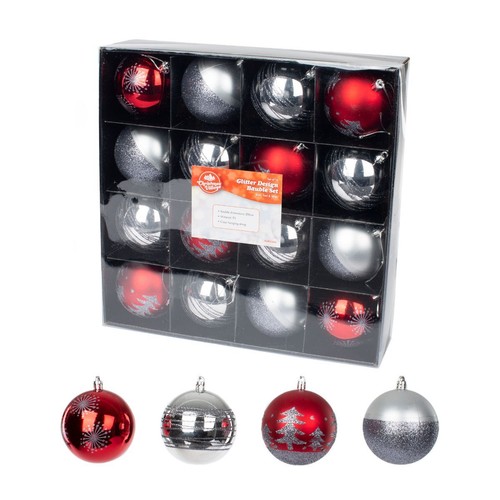 Christmas village 12pc 8cm - 12pc,