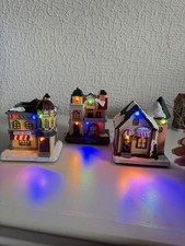 Set of 3 Lighted Christmas