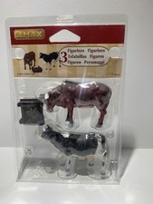 Lemax Feeding Cow & Bull set