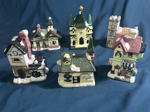 Set christmas village - of, 6