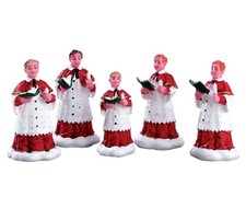 Lemax Set of 5 Festive Singing