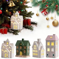 LED Ceramic House Christmas